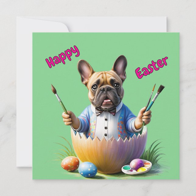 French Bulldog Easter (Front)