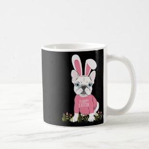French Bulldog Easter Bunny Ears Graphic Coffee Mug
