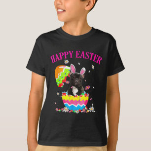 French Bulldog Egg Easter Day Dog Dad Dog Mum T-Shirt