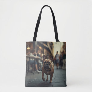 French Bulldog Elegant Shoulder Tote Bag