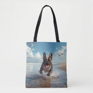 French Bulldog Elegant Shoulder Tote Bag