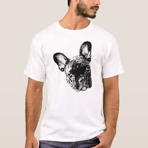 French Bulldog Face T-Shirt