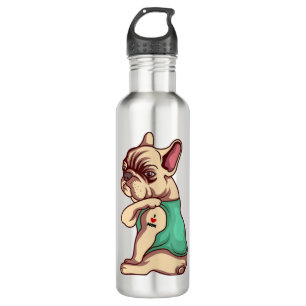 French Bulldog Face Water Bottle Gifts