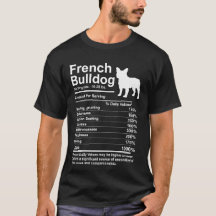 French Bulldog Facts nutrition Funny Gift