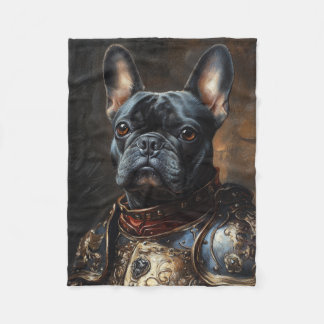 French Bulldog Fleece Blanket