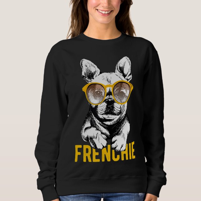 French Bulldog  For Frenchie Dog Fans Tee (Front)