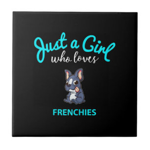 French Bulldog For Girls Kids French Bulldog Tile
