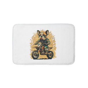 French Bulldog ,French Bulldog Tee ,Frenchie Mum , Bath Mat