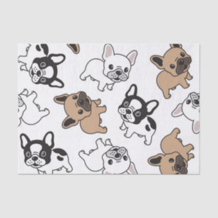 French Bulldog, Frenchie Accessories Tissue Paper