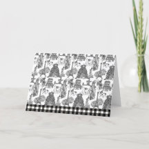 FRENCH BULLDOG Frenchie Black Toile