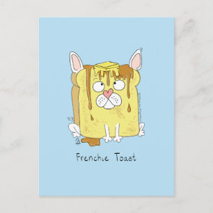 French Bulldog Frenchie Dog Funny Postcard
