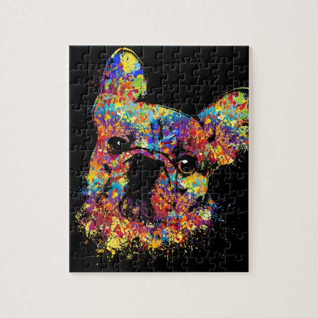 French Bulldog -Frenchie Dog Jigsaw Puzzle (Vertical)