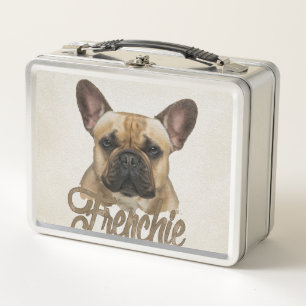 French Bulldog -Frenchie Dog Metal Lunch Box