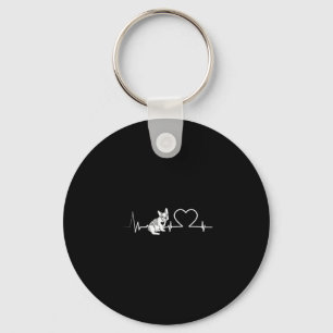 French Bulldog Frenchie Dog Owner  Key Ring