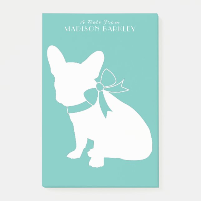 French Bulldog Frenchie Dog Puppy Frenchy Post-it Notes (Front)