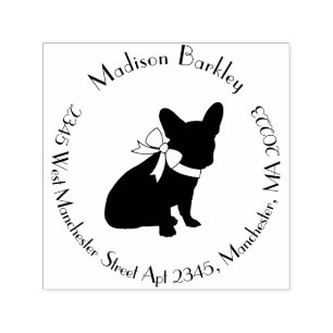 French Bulldog Frenchie Dog Puppy Frenchy Self-inking Stamp