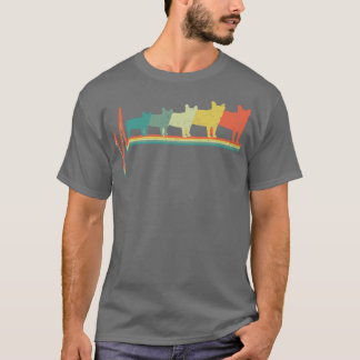 French Bulldog Frenchie Heartbeat Vintage 1 T-Shirt