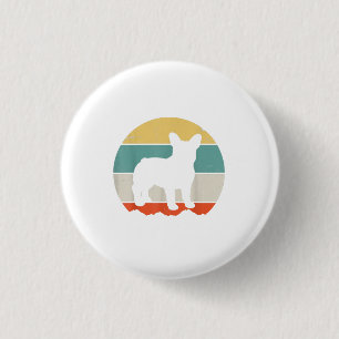 French Bulldog Frenchie Mama Women Dog Lover Gift 3 Cm Round Badge