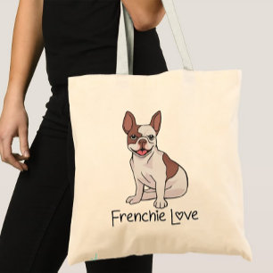 French Bulldog Frenchie Mom Dog Lover Dad Puppy Tote Bag