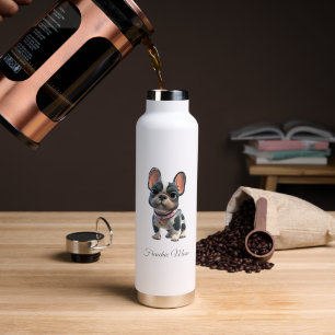 French Bulldog Frenchie Mom  Water Bottle