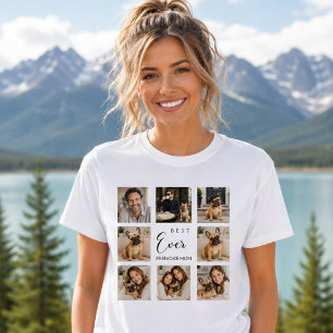 French Bulldog frenchie mother mum photo collage T-Shirt