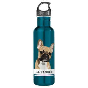 French Bulldog   Frenchie Name 710 Ml Water Bottle