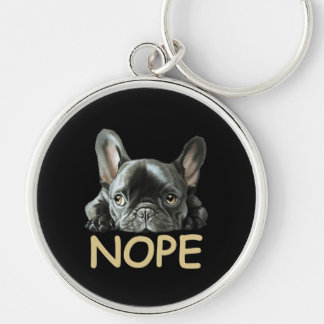French Bulldog | Frenchie Nope Gifts Key Ring