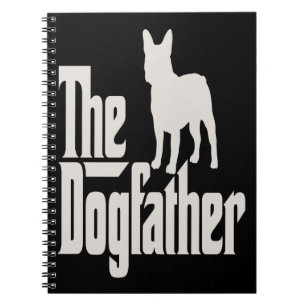 French Bulldog Frenchie The Dog Father Gift Notebook