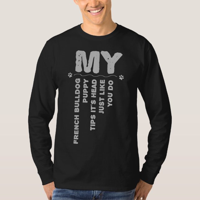 French Bulldog Funny 76 T-Shirt (Front)