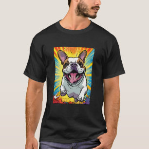 French Bulldog, Funny French Bulldog, Frenchie Mam T-Shirt