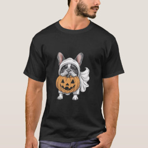 French Bulldog Ghost Dog Halloween T Shirt