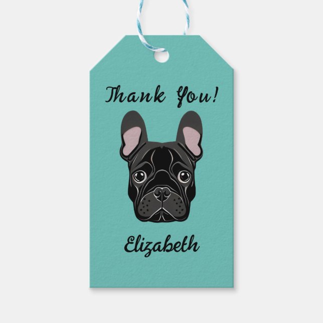 French Bulldog Gift Tags (Front)