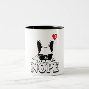 French Bulldog Gift Two-Tone Coffee Mug