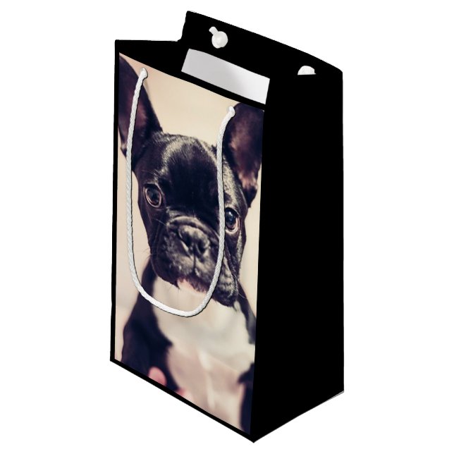 French Bulldog giftbag Small Gift Bag (Front Angled)