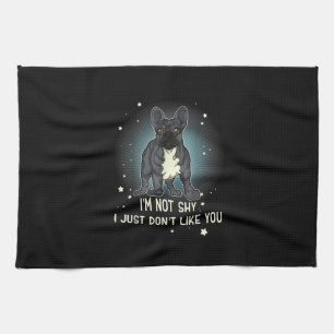 French Bulldog Gifts Women Men Kids Tea Towel