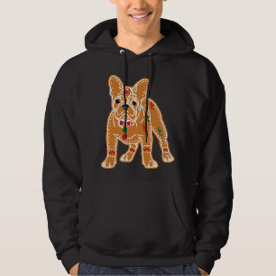 French Bulldog Gingerbread Dog Pet Lovers Christma Hoodie