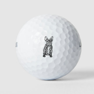 French Bulldog Golf Balls