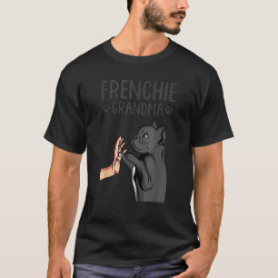 French Bulldog Grandma Frenchie Dog Lover Womens  T-Shirt
