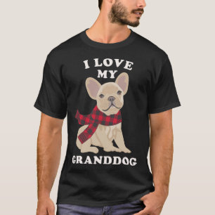 French Bulldog  Grandma Xmas  Fun Frenchie Granddo T-Shirt