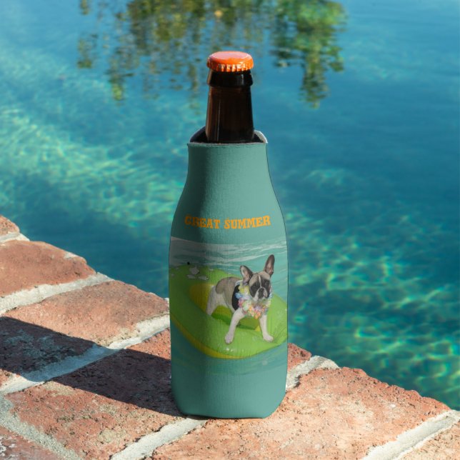 French Bulldog Great Summer Bottle Cooler (In Situ Pool)