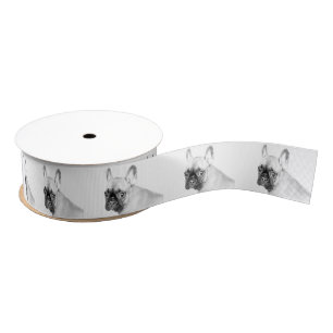 French Bulldog Grosgrain Ribbon