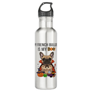 French Bulldog Halloween Costume  My French Bulldo 710 Ml Water Bottle