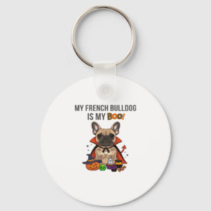 French Bulldog Halloween Costume  My French Bulldo Key Ring