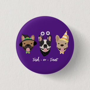 French Bulldog Halloween Costumes 3 Cm Round Badge
