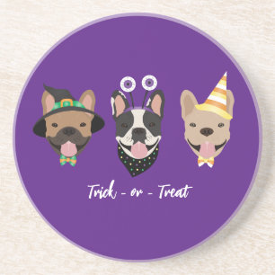 French Bulldog Halloween Costumes Coaster