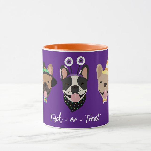 French Bulldog Halloween Costumes Mug (Center)