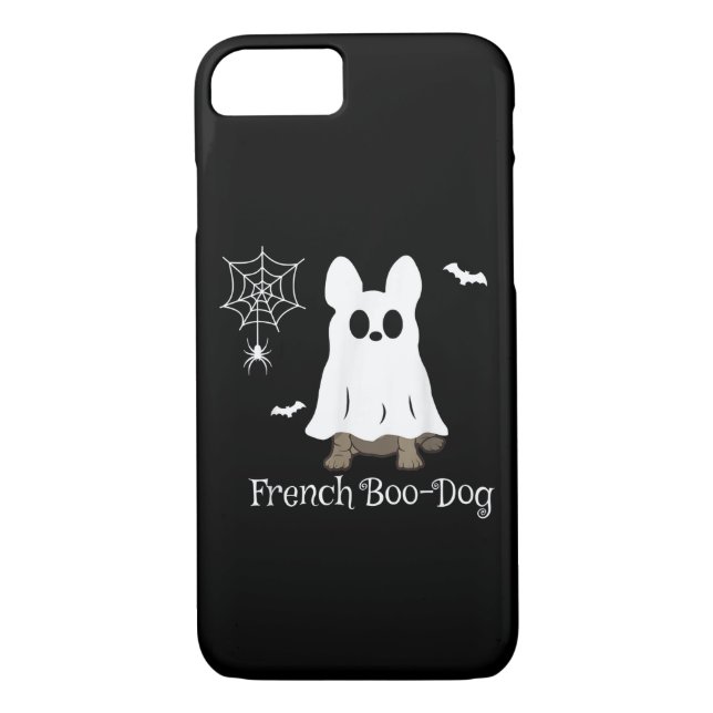 French Bulldog Halloween French Boo-Dog Dog Gift Case-Mate iPhone Case (Back)