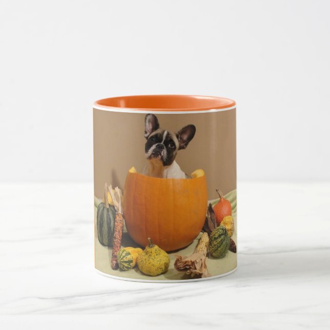 French Bulldog Halloween French Bulldog Mug (Center)