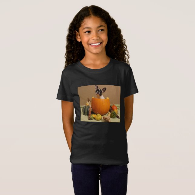 French Bulldog Halloween French Bulldog T-Shirt (Front Full)