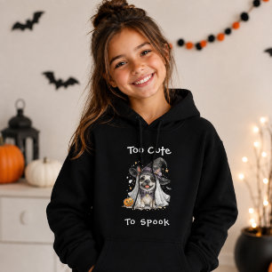French Bulldog Halloween Girl Cute Witch Hoodie